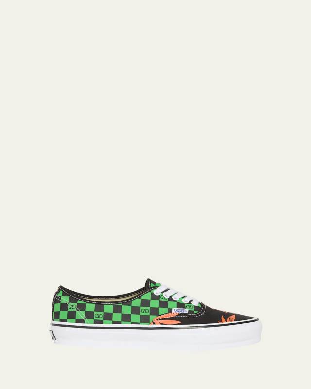 x Vans Authentic Checkerboard Tropical Sneakers